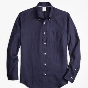 Brooks Brothers Irish Linen Sport Shirt